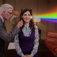 Ted Danson (left), D’Arcy Carden (Screenshot: The Good Place)